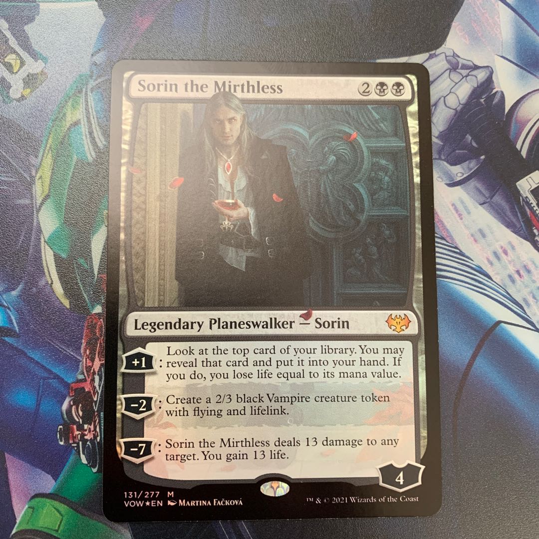 Sorin the Mirthless foil