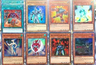 Yu-Gi-Oh Neos Neospacian Deck Parts English 9-card set