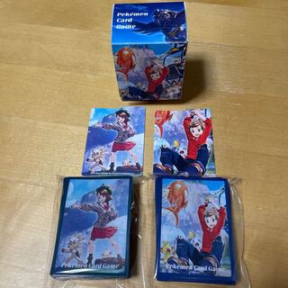 ユウリ　マサル　デッキケース　デッキシールド　スリーブ　中古品　64枚