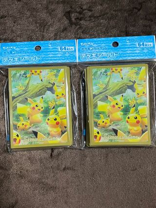 ピカチュウの森 ver.2 デッキシールド2点セット