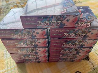 Pokémon Cards Fusion Arts 11box set