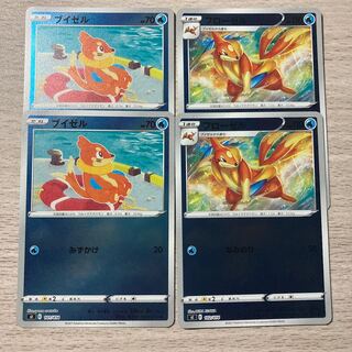Mirror] Buizel, Floatzel 4-piece set