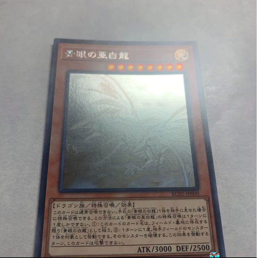 Blue-Eyes Alternative White Dragon holographic rare JP000