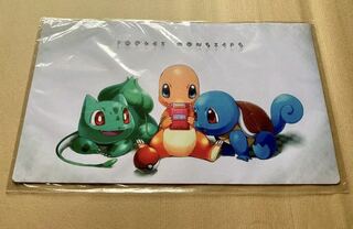 絶版　プレイマット　ヒトカゲ　ゼニガメ　フシギダネ