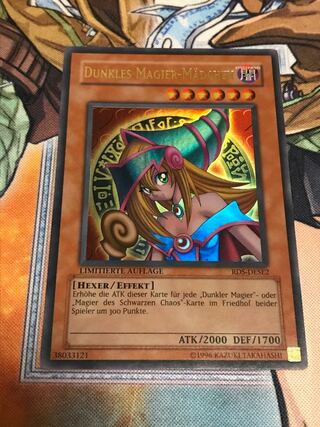 ブラック・マジシャン・ガール　RDS ドイツ語版ウルトラレア　美品