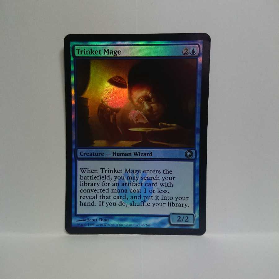MTG 粗石の魔道士 / Trinket Mage
英語 Foil