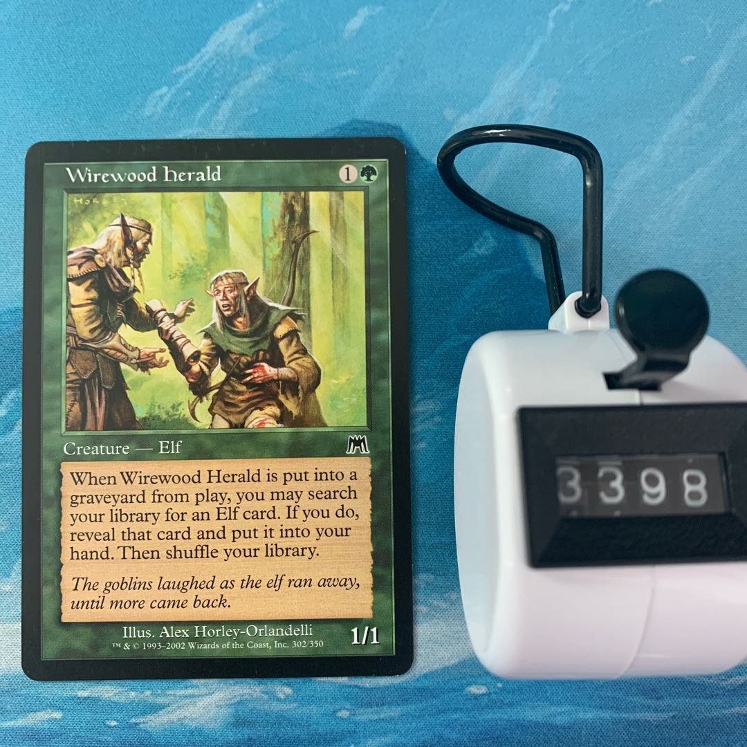 MTG 4 copies Wirewood Herald