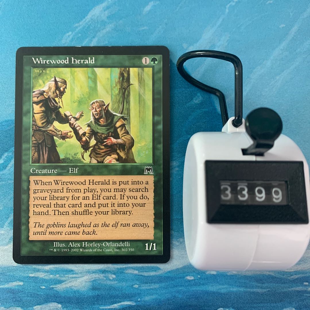 MTG 4 copies Wirewood Herald