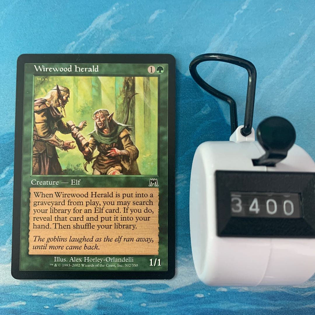 MTG 4 copies Wirewood Herald