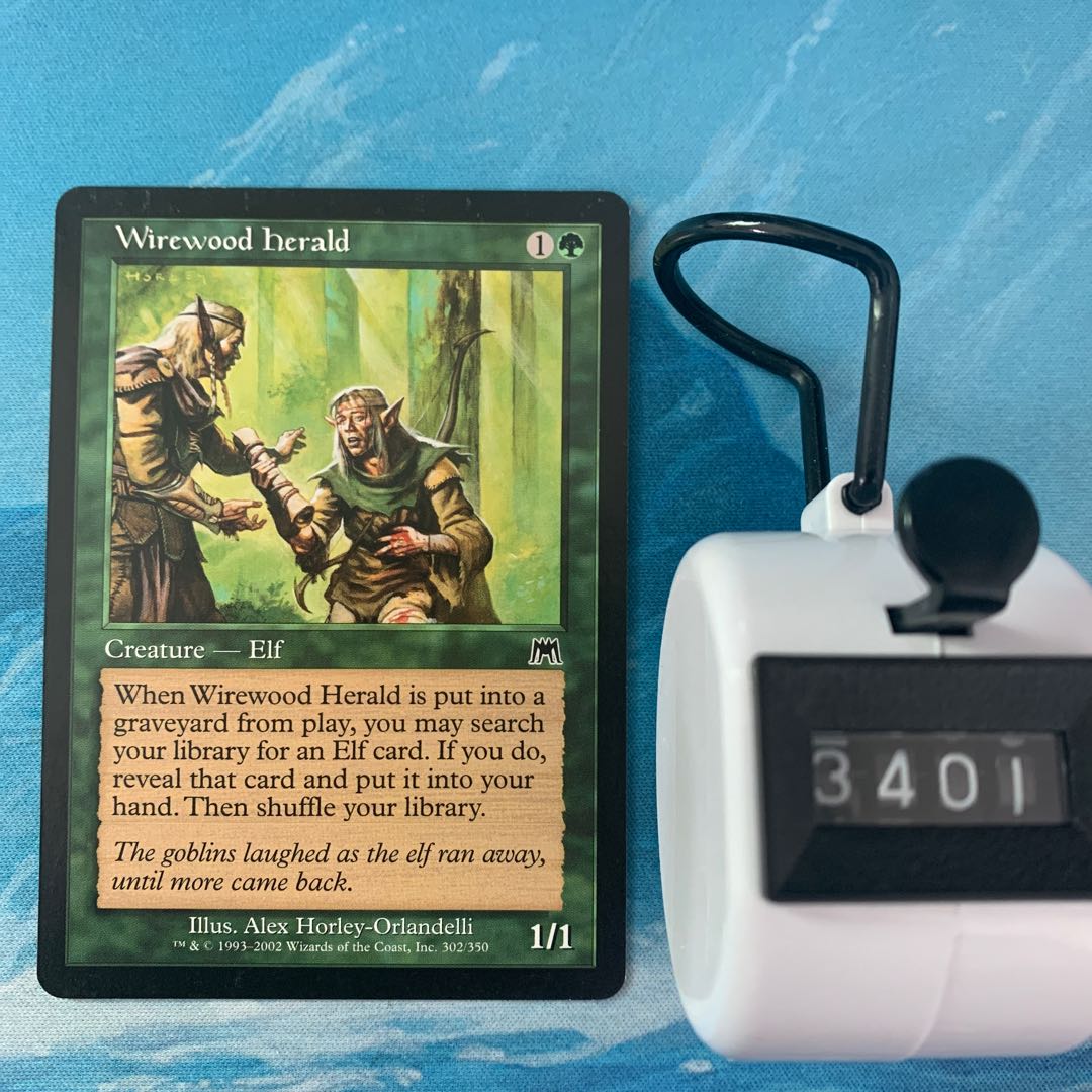 MTG 4 copies Wirewood Herald