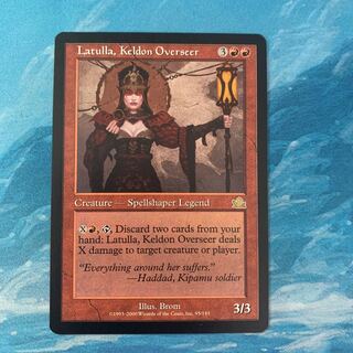MTG 2枚 ケルドの軍監ラトゥーラ