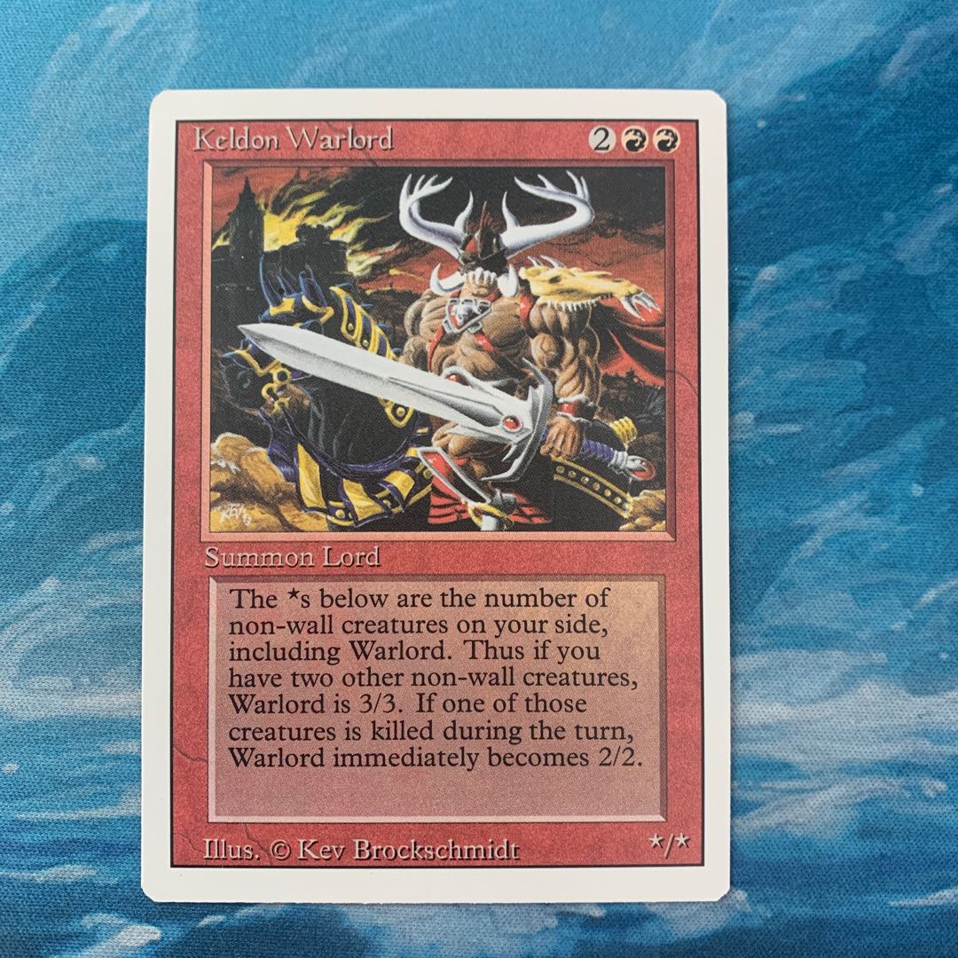 MTG Keldon Warlord