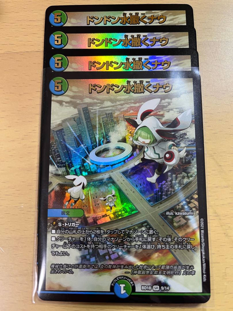 Don Don Water scattering Now