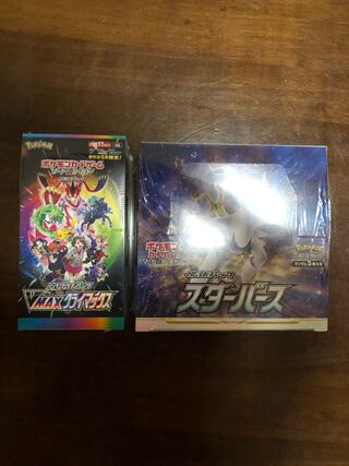 ポケモンカード Vmaxクライマックス　スターバース　新品未開封シュリンク付き