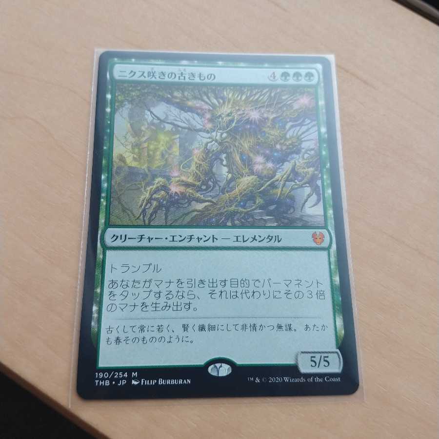 ニクス咲きの古きもの　日