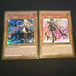 遊戯王 英語版 閃刀姫レイ ロゼ  プレミアムゴールド プレゴル