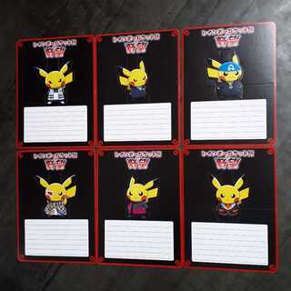 Set of 6 Rainbow Rocketeer Ambition message cards!