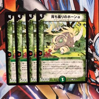 Growing horn alpha 4 sheets