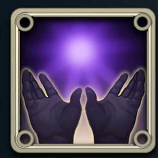 Spirit that reduces the allied leader's maximum mana by 3 when summoned.