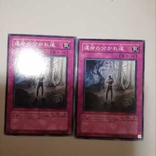 運命の分かれ道　２枚