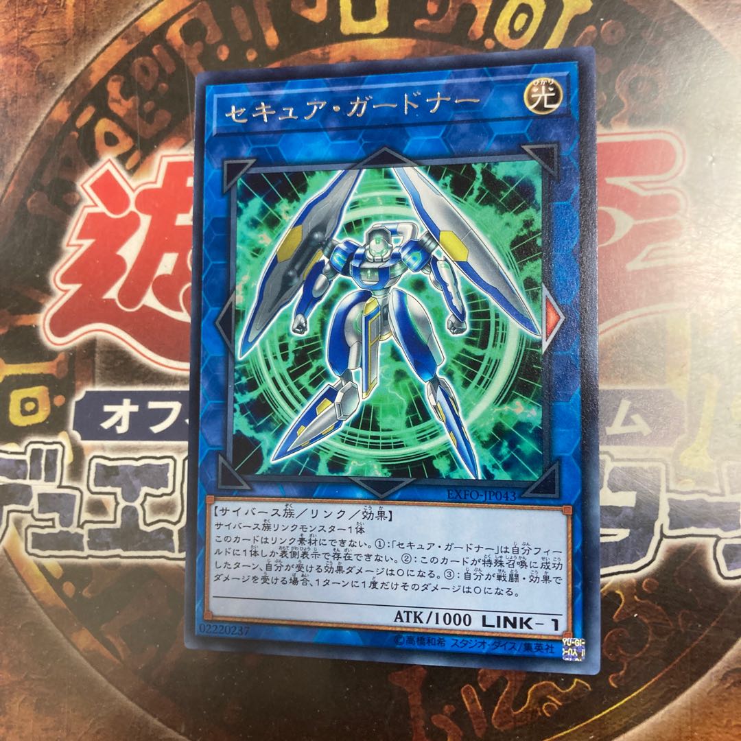 Yu-Gi-Oh ★Secure Gardna ★Rare