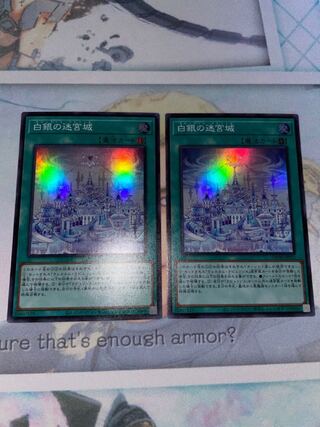 Labyrinth Castle of White and Silver