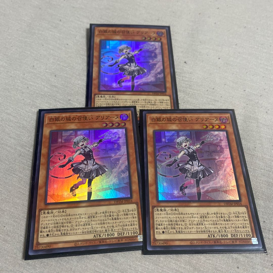 Arianne, a servant of the White Silver Castle 3 pieces 3枚