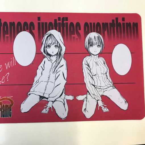 ジンバッタプレイマット・トルネードフレームオリジナル ラバープレイマット