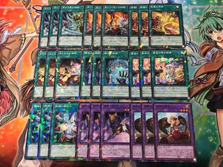 Yu-Gi-Oh! Tactical Masters Monument (Rune) Deck Parts High Rare Set