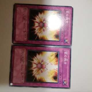 雷の裁き　２枚