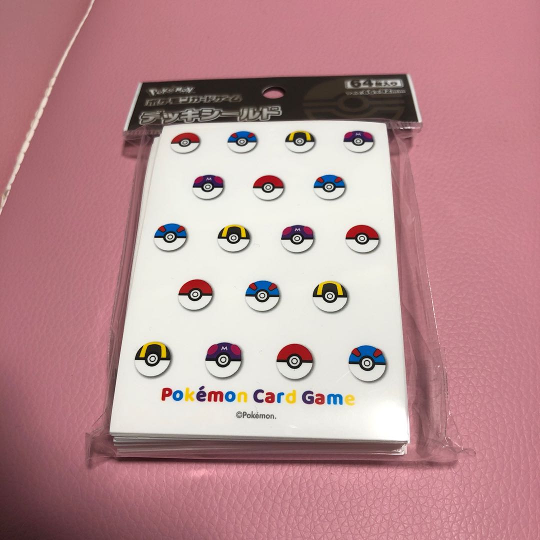 デッキシールド モンスターボールデザインの通販 エア Magi トレカ専用フリマアプリ