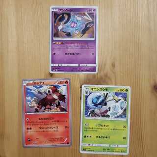 さいとうなおき　アンノーン　エンテイ　オニシズグモ