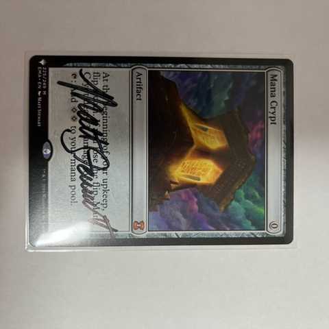 Mana Crypt/Mana Crypt 《English》Signed