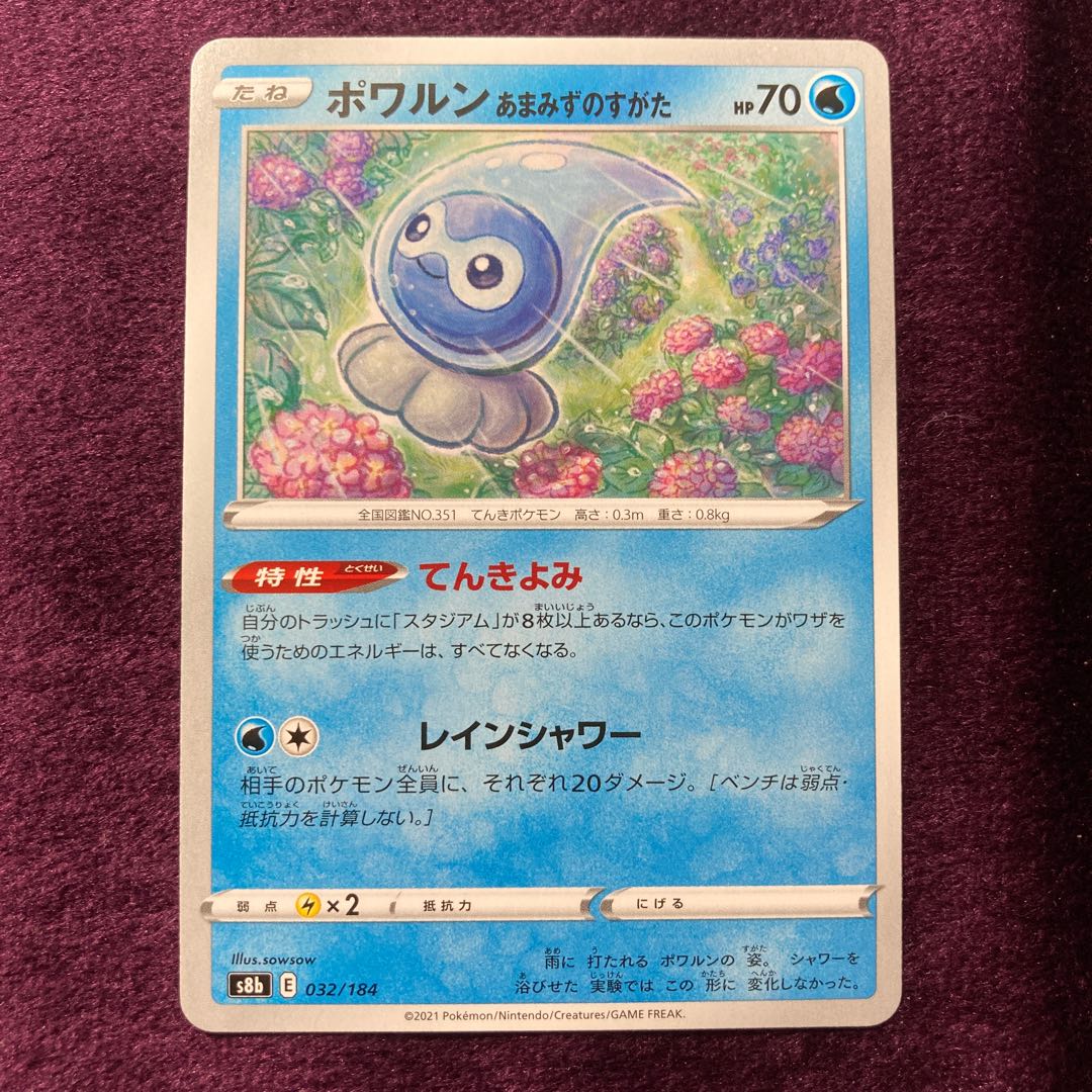 Castform Nami Mizu no Shitan wo Yomi