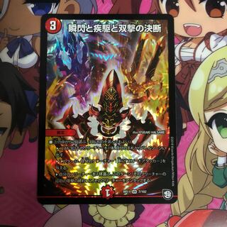 瞬閃と疾駆と双撃の決断