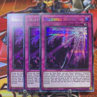Yu-Gi-Oh [English Version] Shaddoll Schism Sik, set of 3