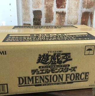 ディメンションフォース  未開封カートン　未開封BOX