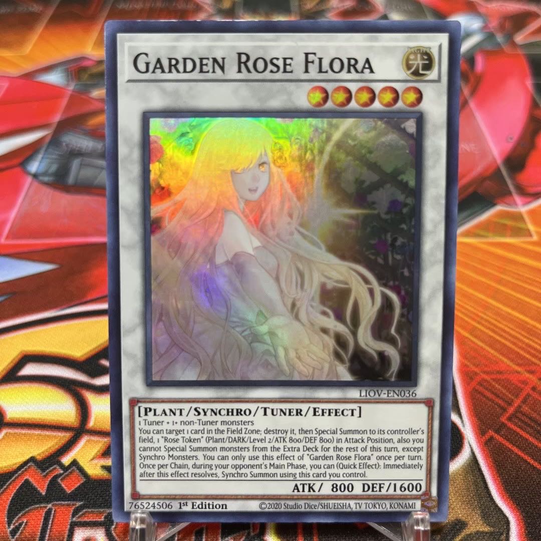Yu-Gi-Oh [English] Garden Rose Flora Super