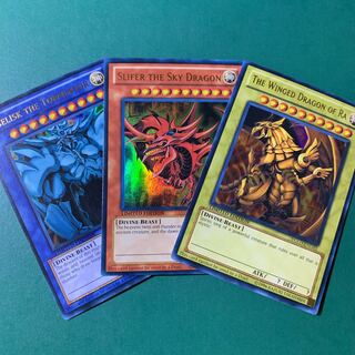 遊戯王　三幻神　英語　psa 8-9 3枚セット 遊戯王 三幻神 英語 psa 8-9 3枚セット - メルカリ
