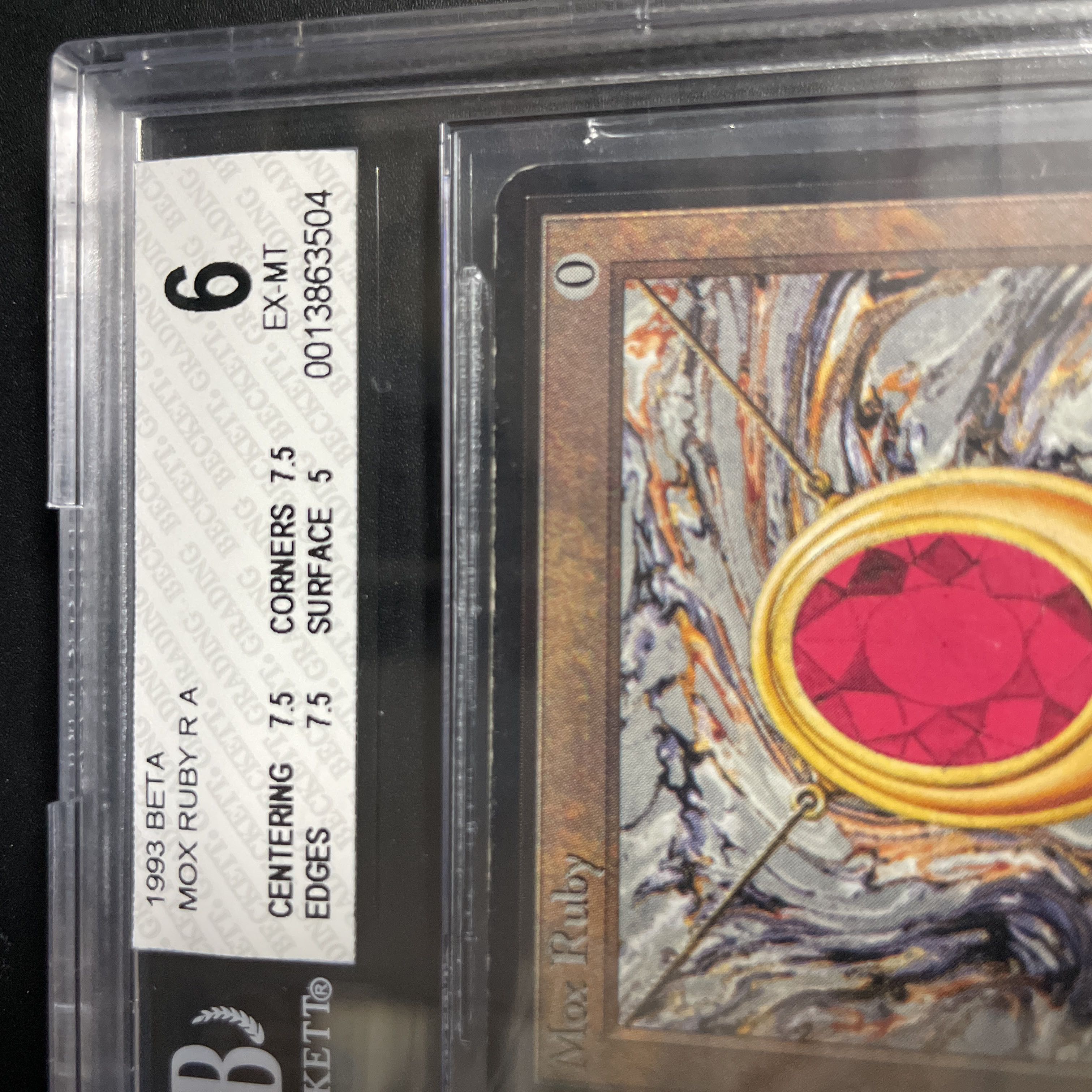 Mox Ruby LEB BGS6