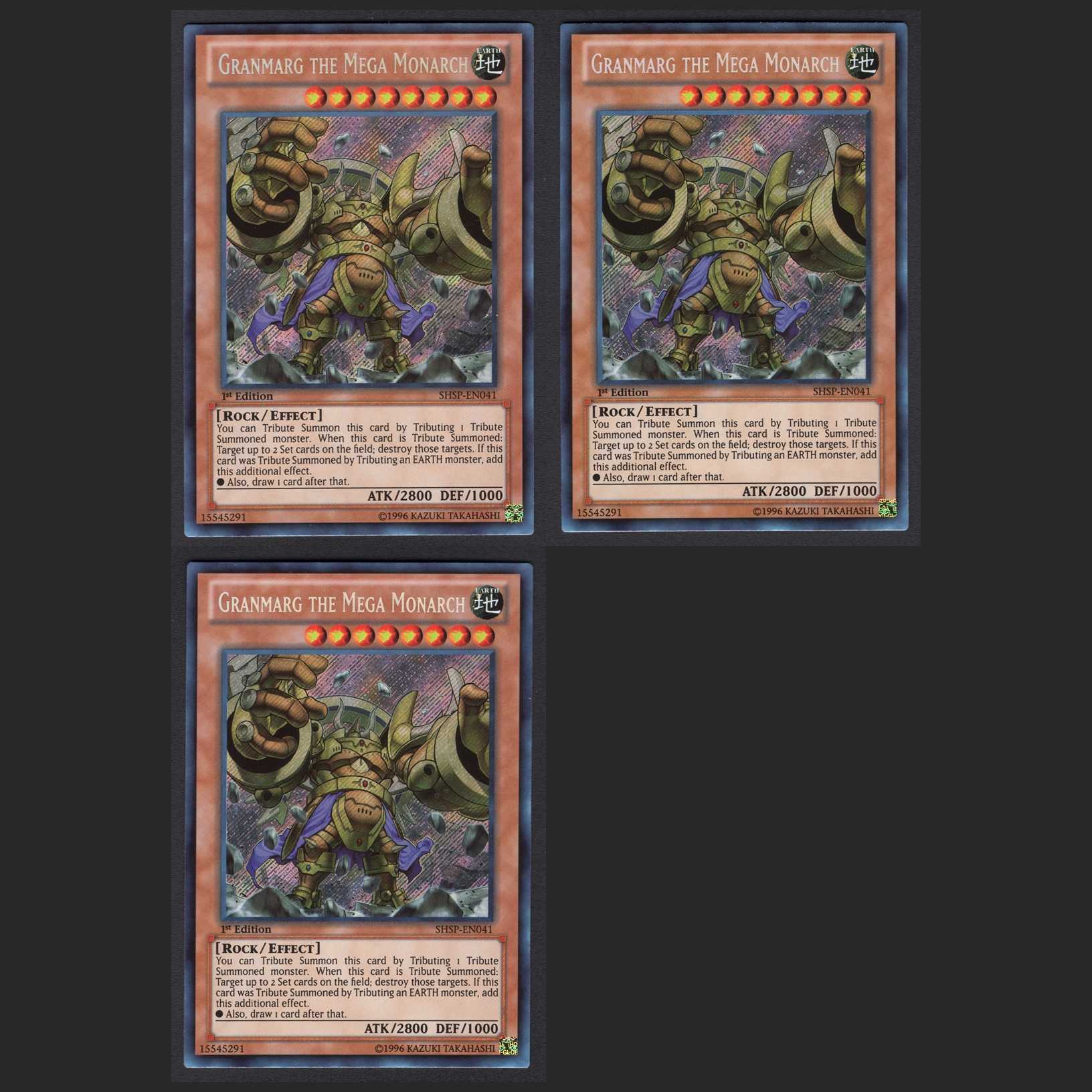 Granmarg the Mega Monarch English version [Near] Secret 1st 3 copies / Management:MY0078