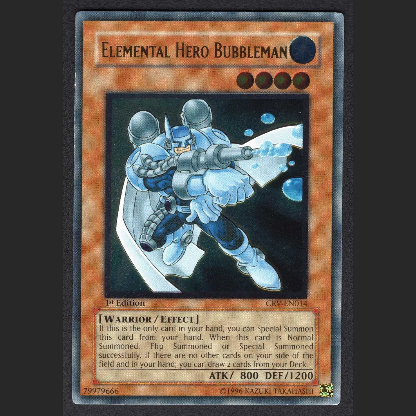 E・HERO バブルマン 英語版【プレイド】レリーフ 1st/管理:MY0091