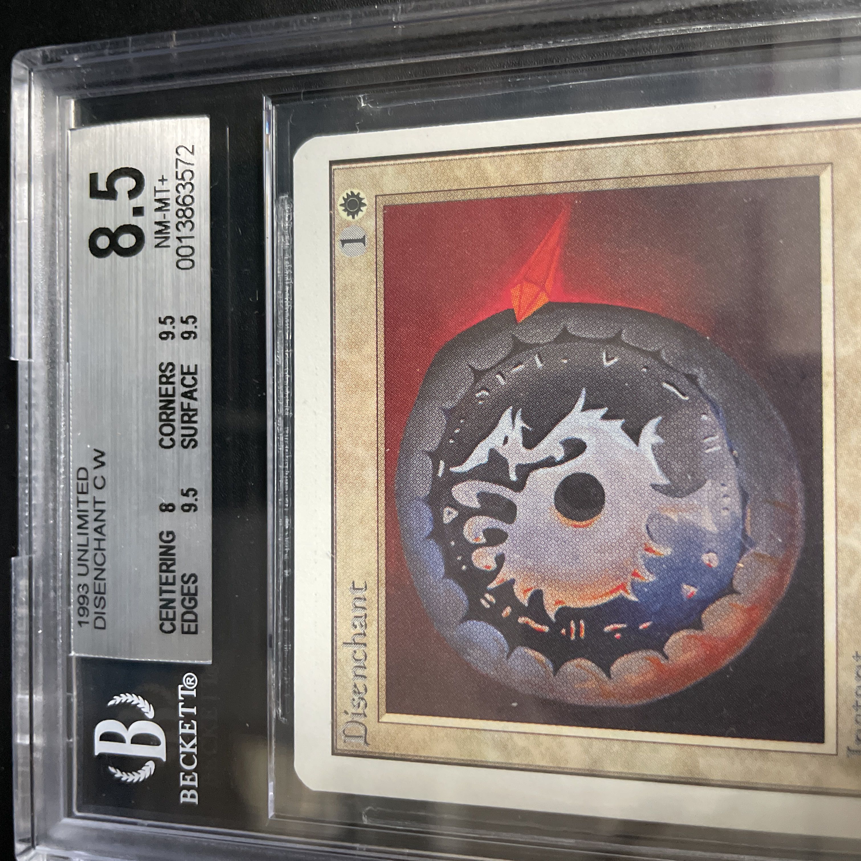 解呪/Disenchant 2ED BGS8.5 1枚