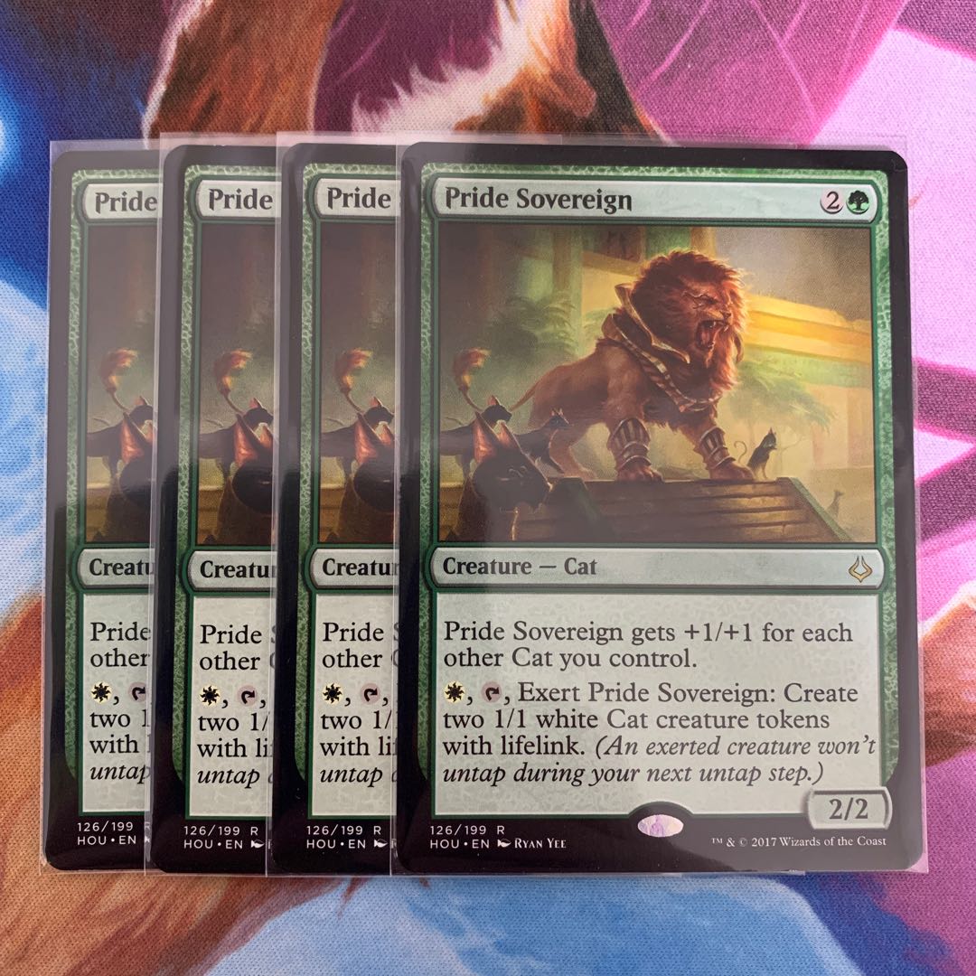 Pride Sovereign English 4 cards 4枚