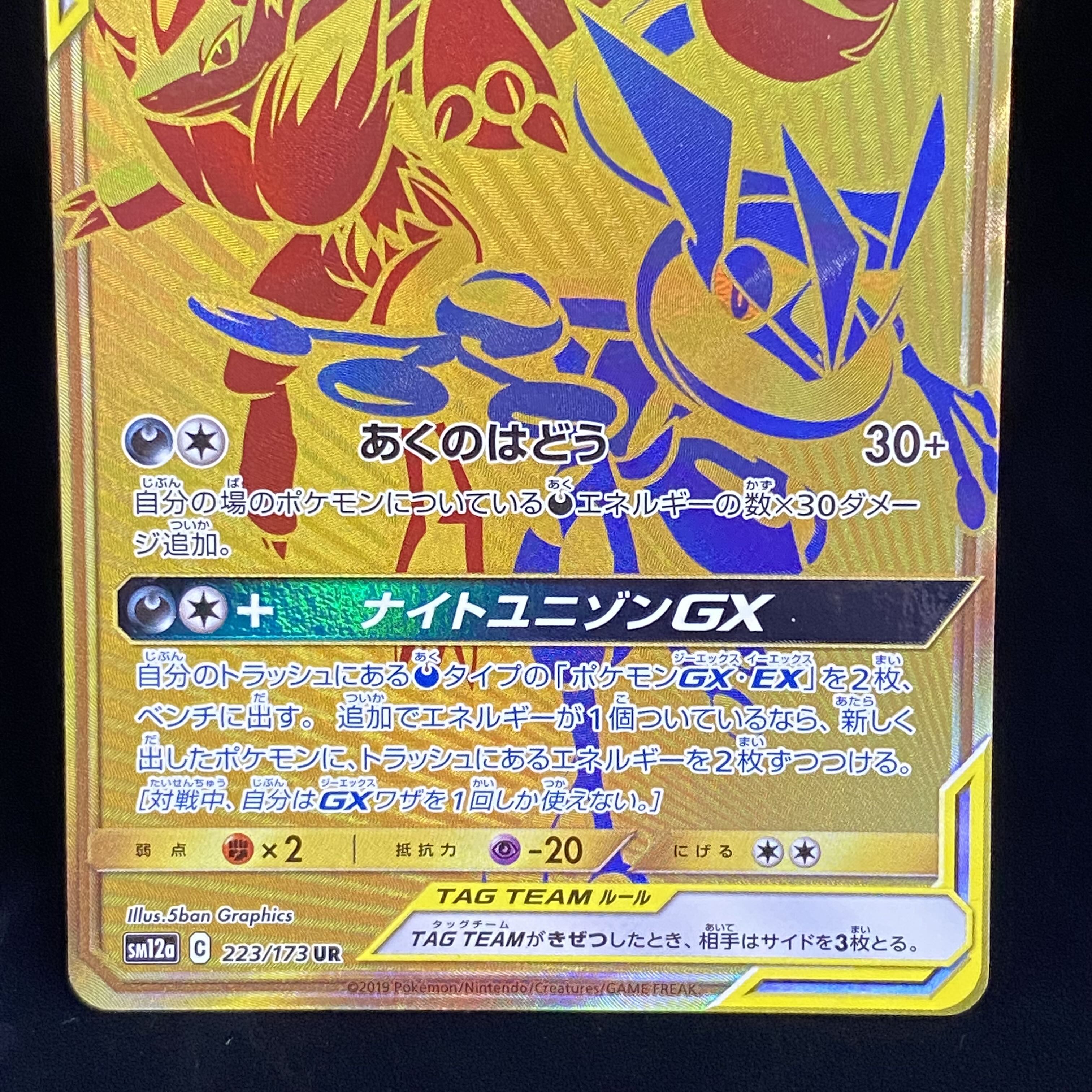 Greninja & ZoroarkGX UR 223/173