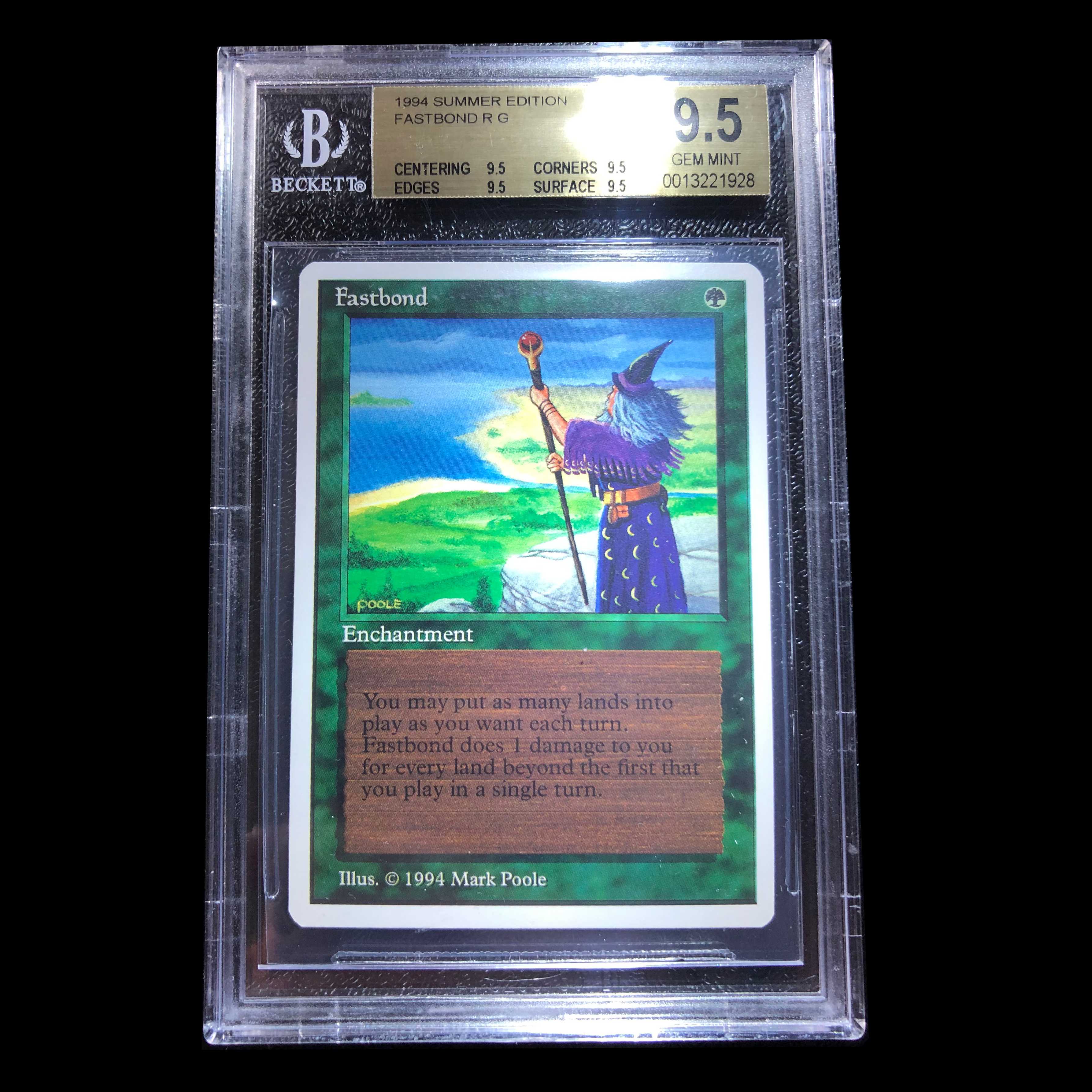 Summer Magic Fastbond BGS 9.5 mtg