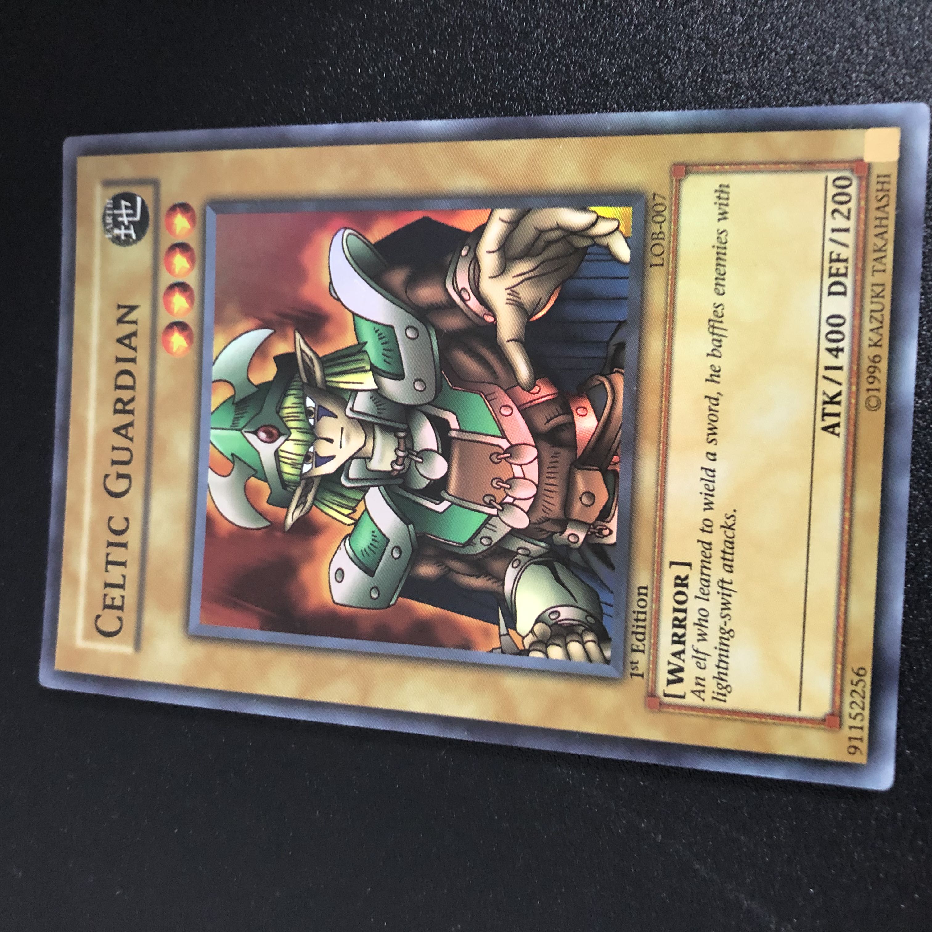 Yu-Gi-Oh Celtic Guardian Old Asia