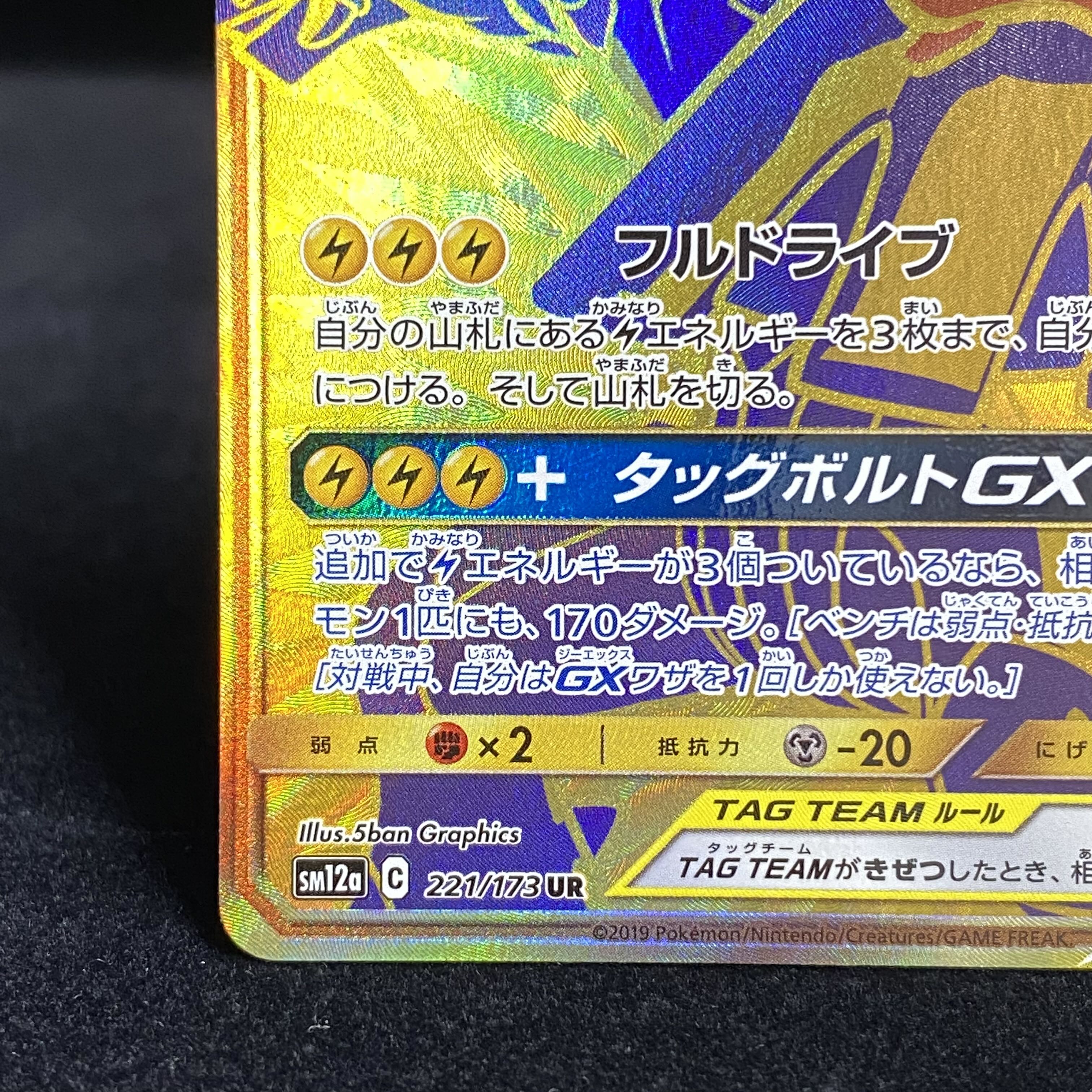 Pikachu & ZekromGX UR 221/173