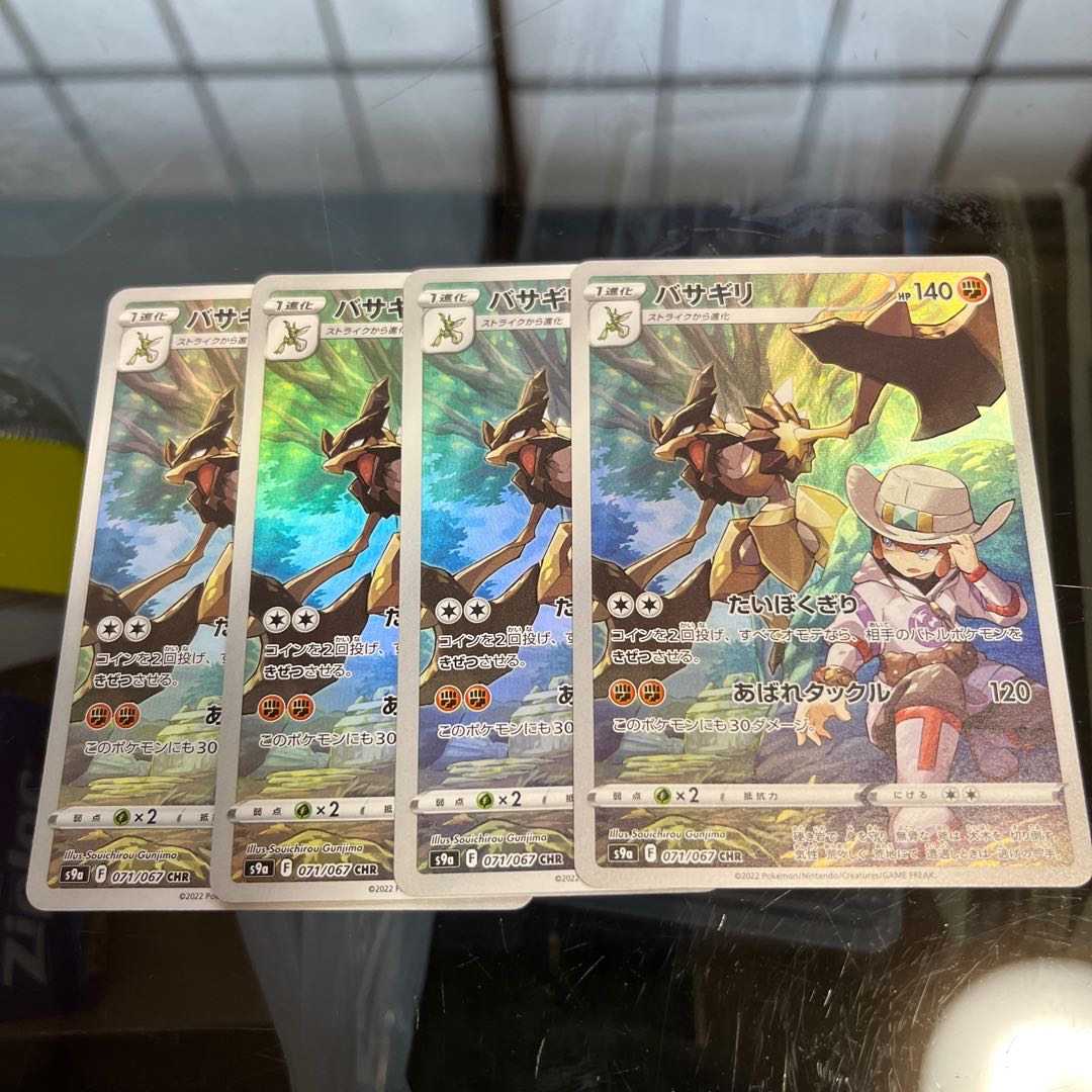 Castform Basagiri Druddigon CHR 4 x 3 sets Pokeka