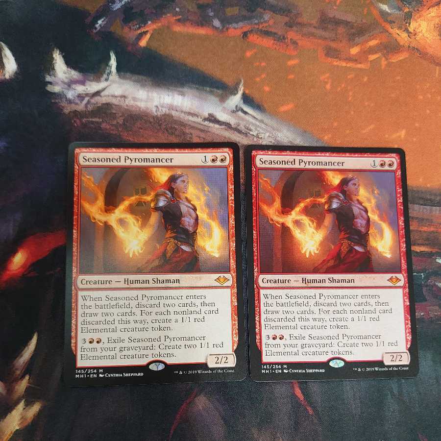 Seasoned Pyromancer English 2-card set